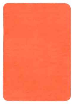 Bio Baumwoll Kuscheldecke, orange